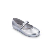 Soft Ballerina Mary Jane Flat - Kids' Silver Metallic view