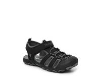 Champ Sandal -Kids' Black/Charcoal Grey view