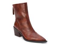 Matteo Bootie Brown Croc Print view
