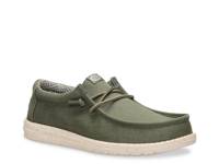 Wally Stretch Canvas Slip-On - Men's Dark Green view