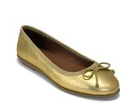 Homebet Ballet Flat Gold Metallic view