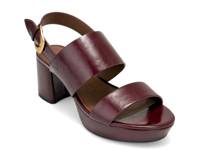 Camilia Platform Sandal Port Red view