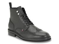 Flon Wingtip Boot Black view