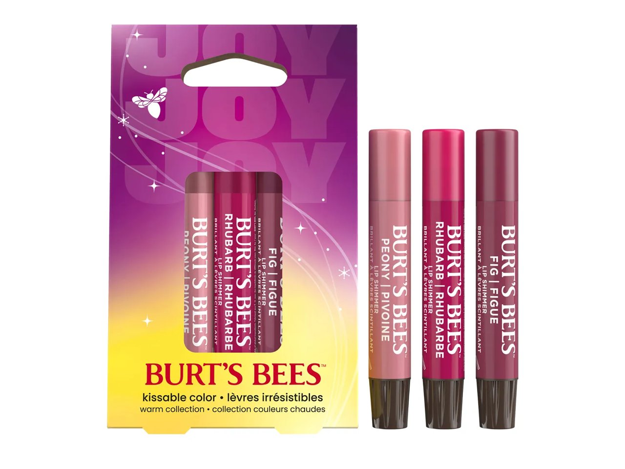 Kissable Color Lip Shimmer Set - 3 Pack