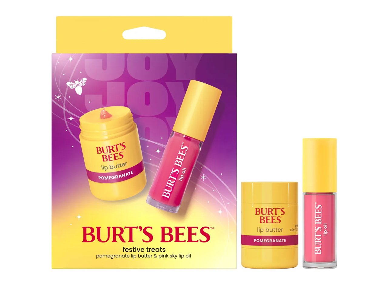 Festive Treats Lip Butter & Lip Oil Gift Set - 2 Pack