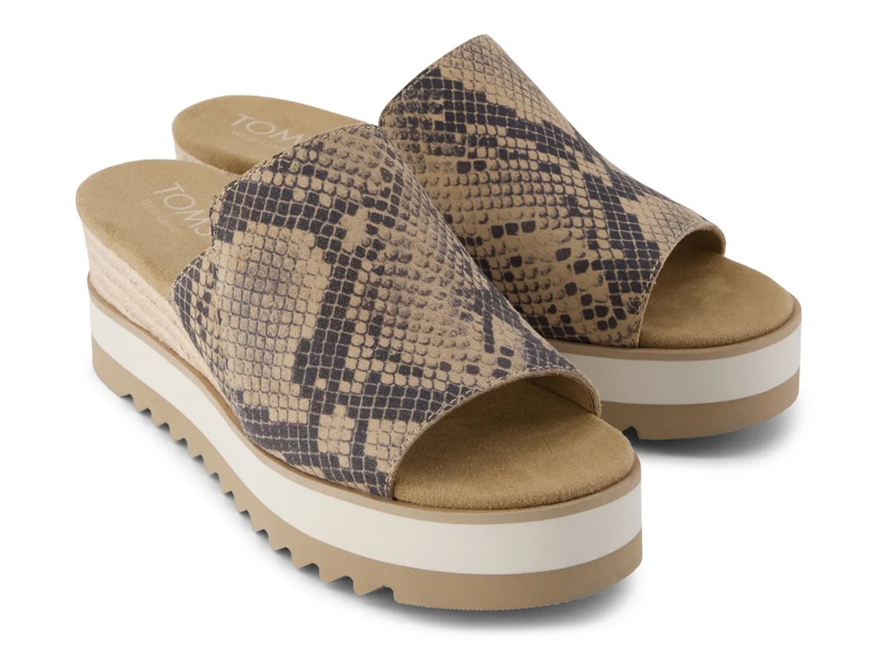 Diana Mule Espadrille Wedge Sandal