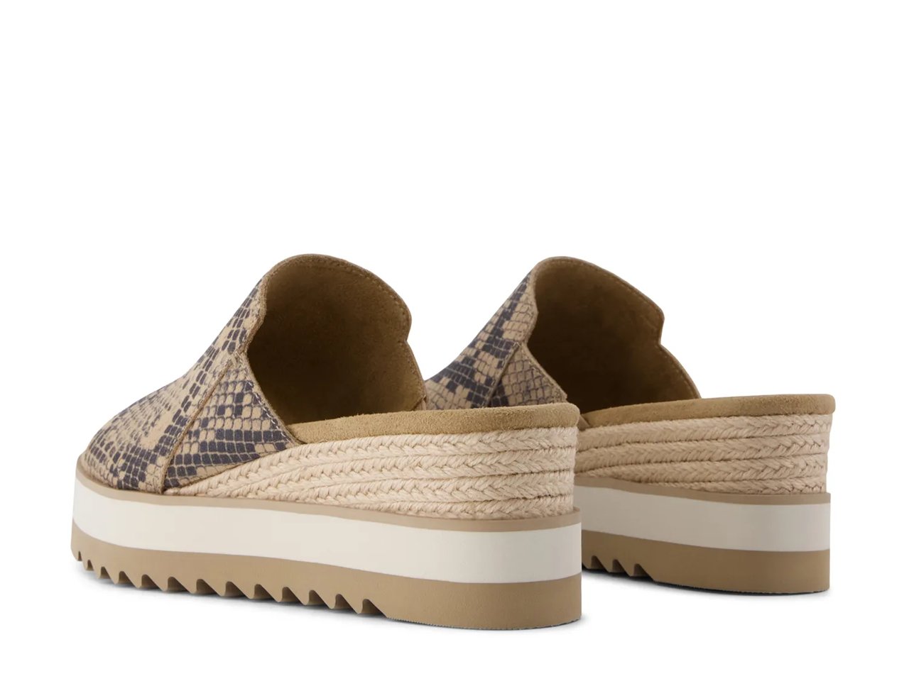 Diana Mule Espadrille Wedge Sandal