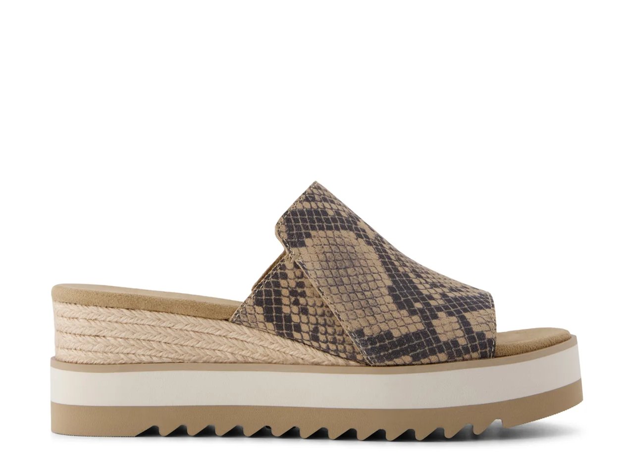 Diana Mule Espadrille Wedge Sandal