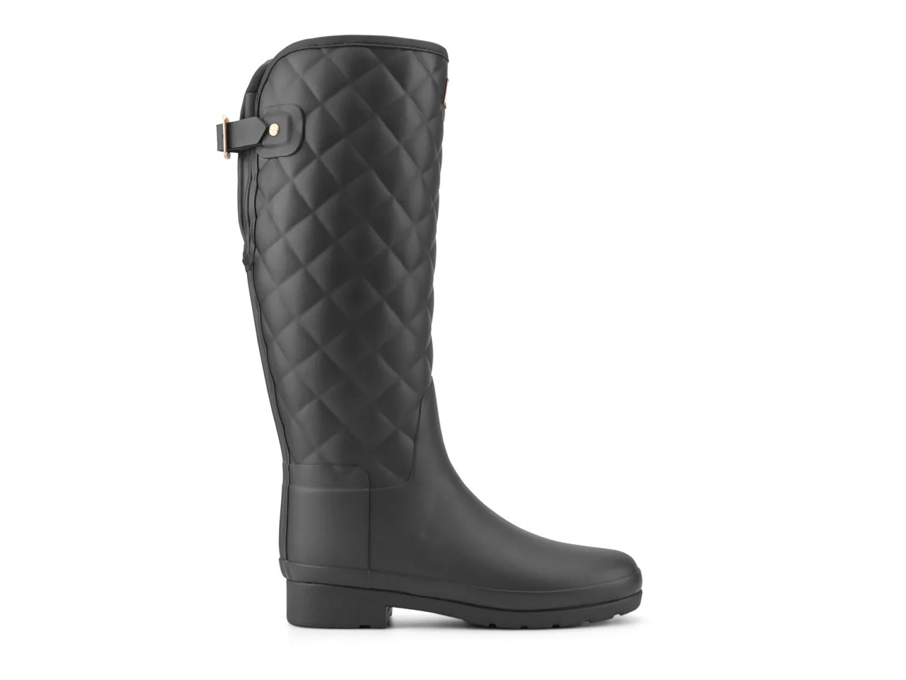 Refined Gloss Quilt Tall Rain Boot - Women's