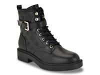 Fellini Combat Boot Black view