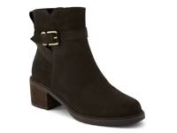 Hailey Buckle Bootie Dark Brown view