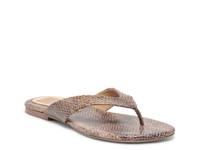 Linnet Sandal Tan Snake Print view
