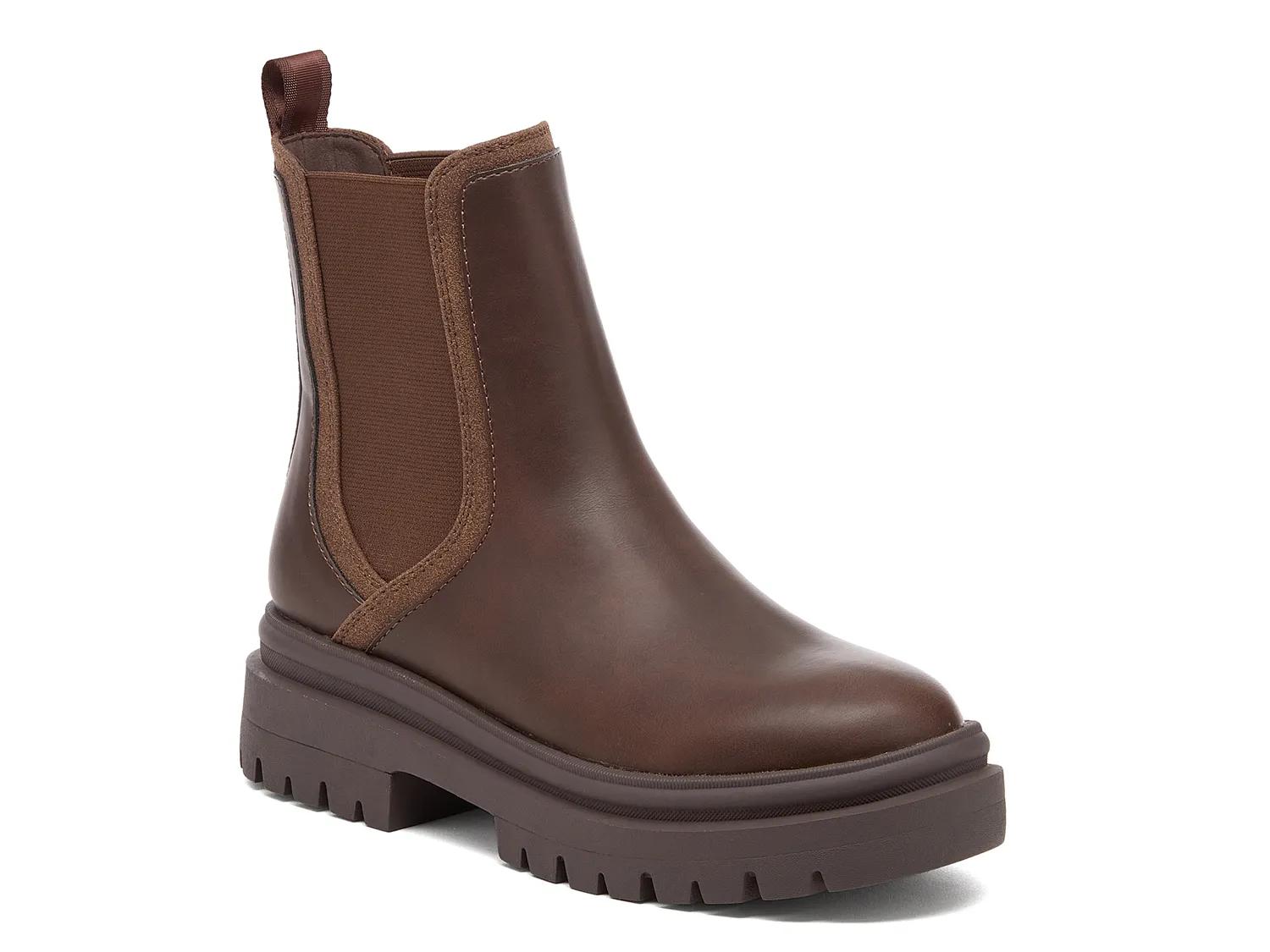 Rocket Dog Drake Chelsea Boot In Dark Brown