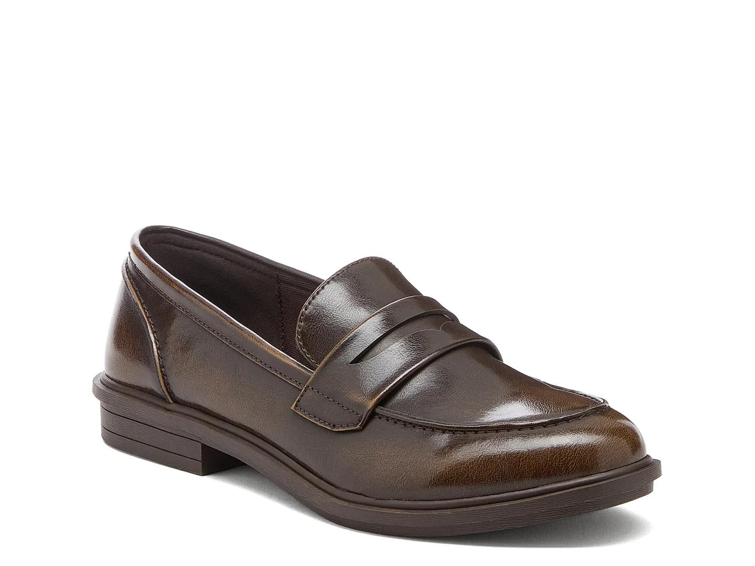 Rocket Dog Gabby Penny Loafer In Dark Brown