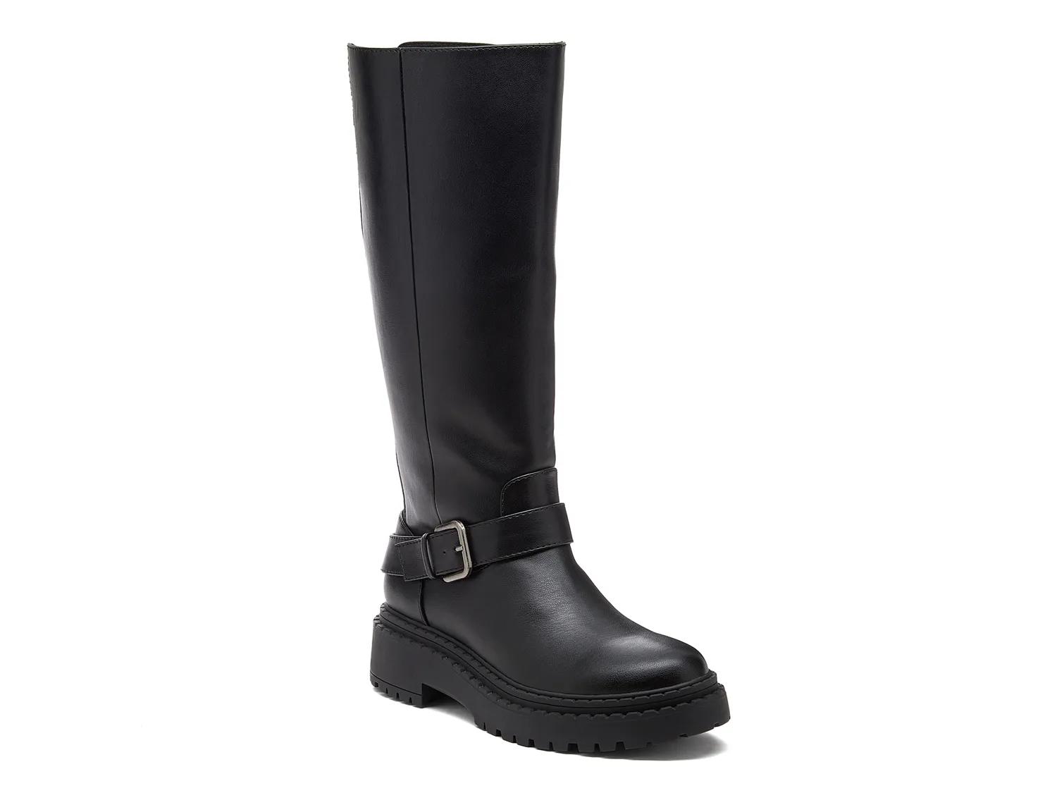 Rocket Dog Parker Riding Boot In Black