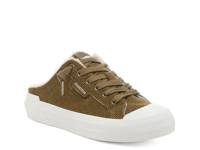 Cheery Mule Slip-On Sneaker Dark Green view