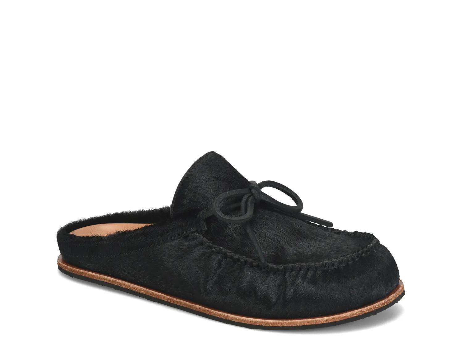 Kork-ease Korkease Alize Clog In Black Calf Hair Leather