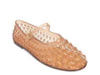 Angelica Jelly Ballet Flat Tan view
