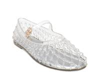 Angelica Jelly Ballet Flat Crystal view