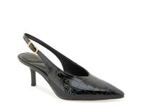 Ulysses Pump Black Croc Print view