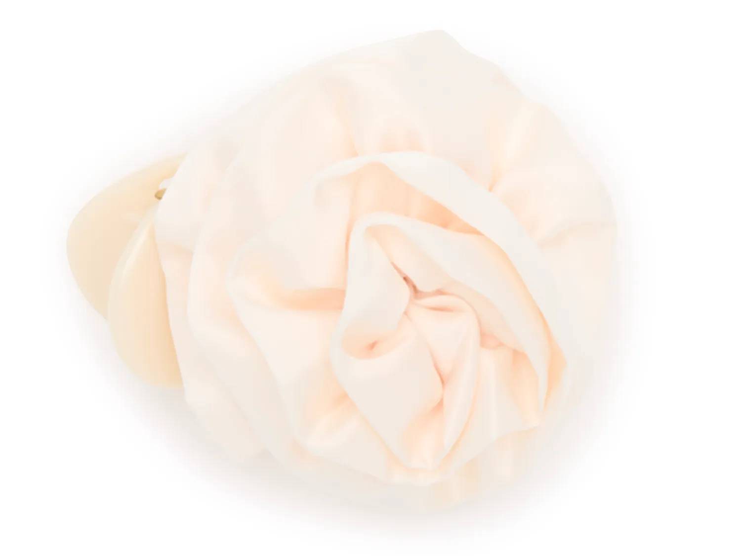 Satin Rosette Flat Hair Clip