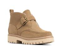 Halina Bootie Tobacco Suede view