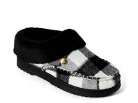 Nyla Clog Slipper - Women's Black Plaid view
