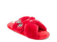 Mama Fur Slide Slipper - Women's Red view
