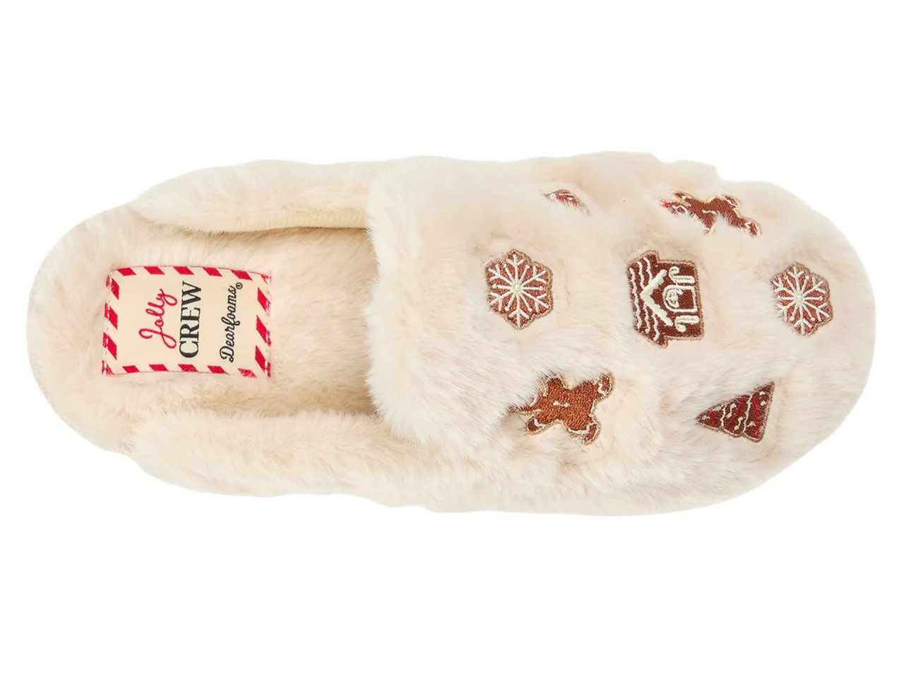 Holiday Fur Scuff Slipper - Women's