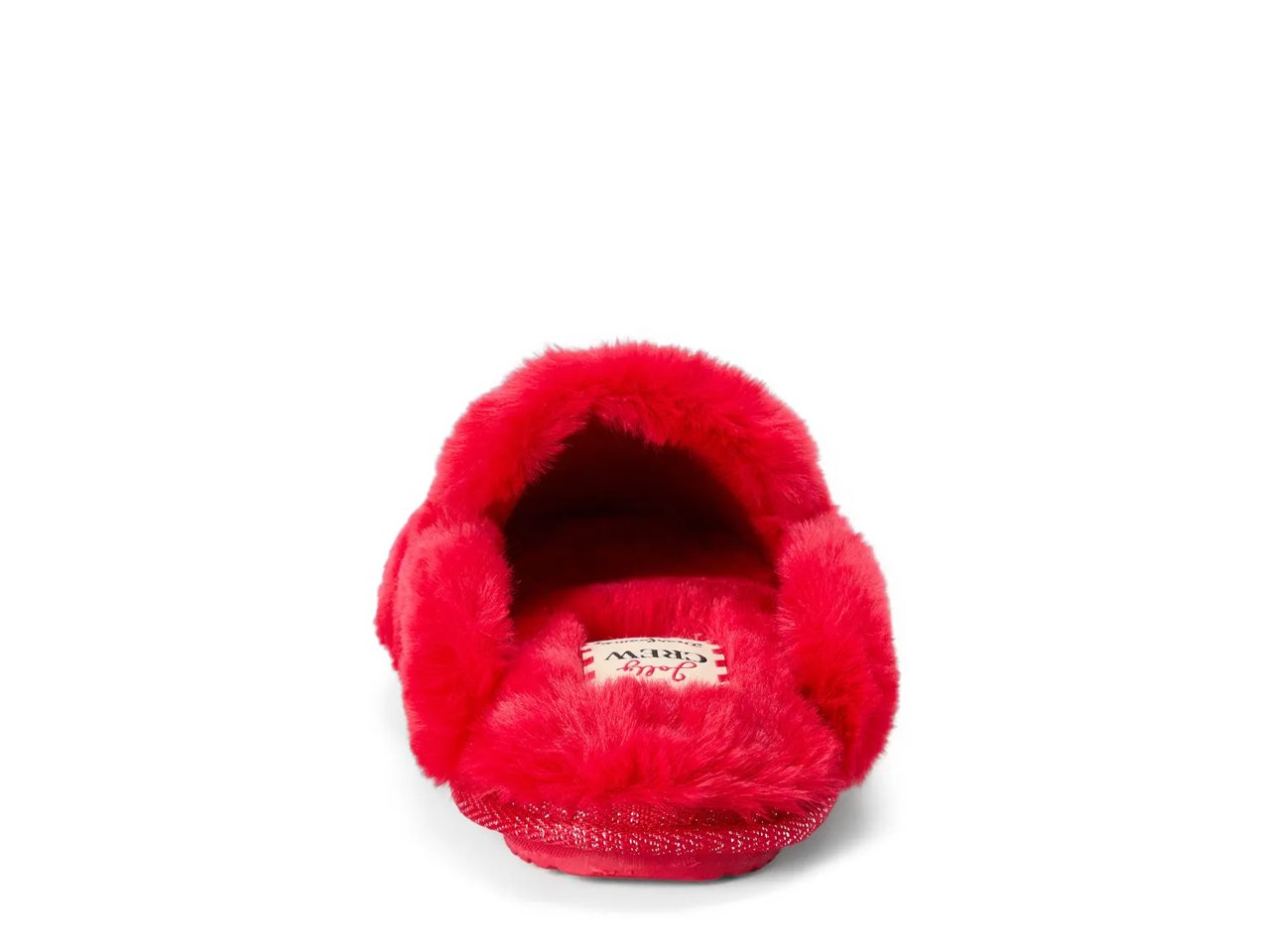 Holiday Fur Scuff Slipper - Women's