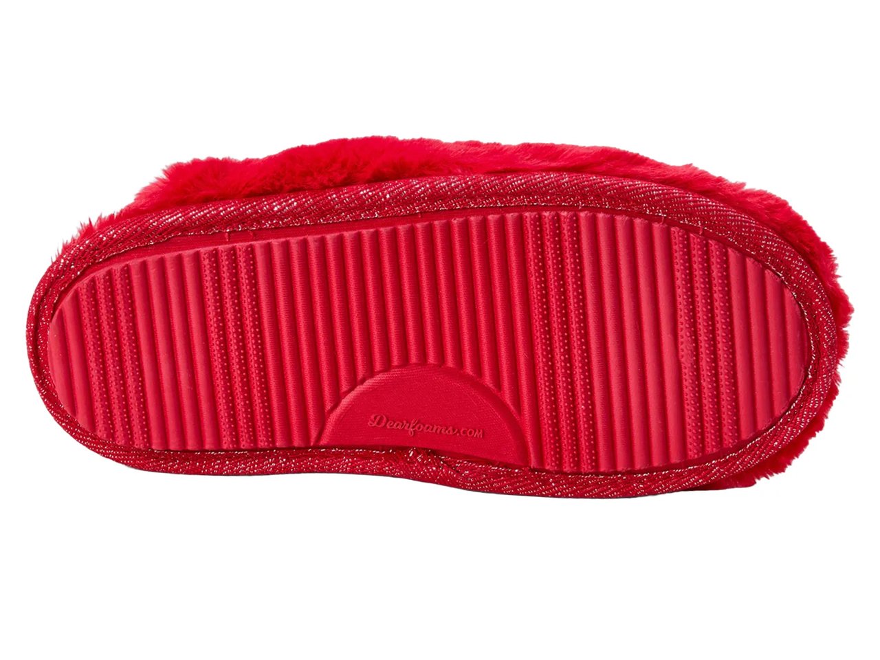 Holiday Fur Scuff Slipper - Women's