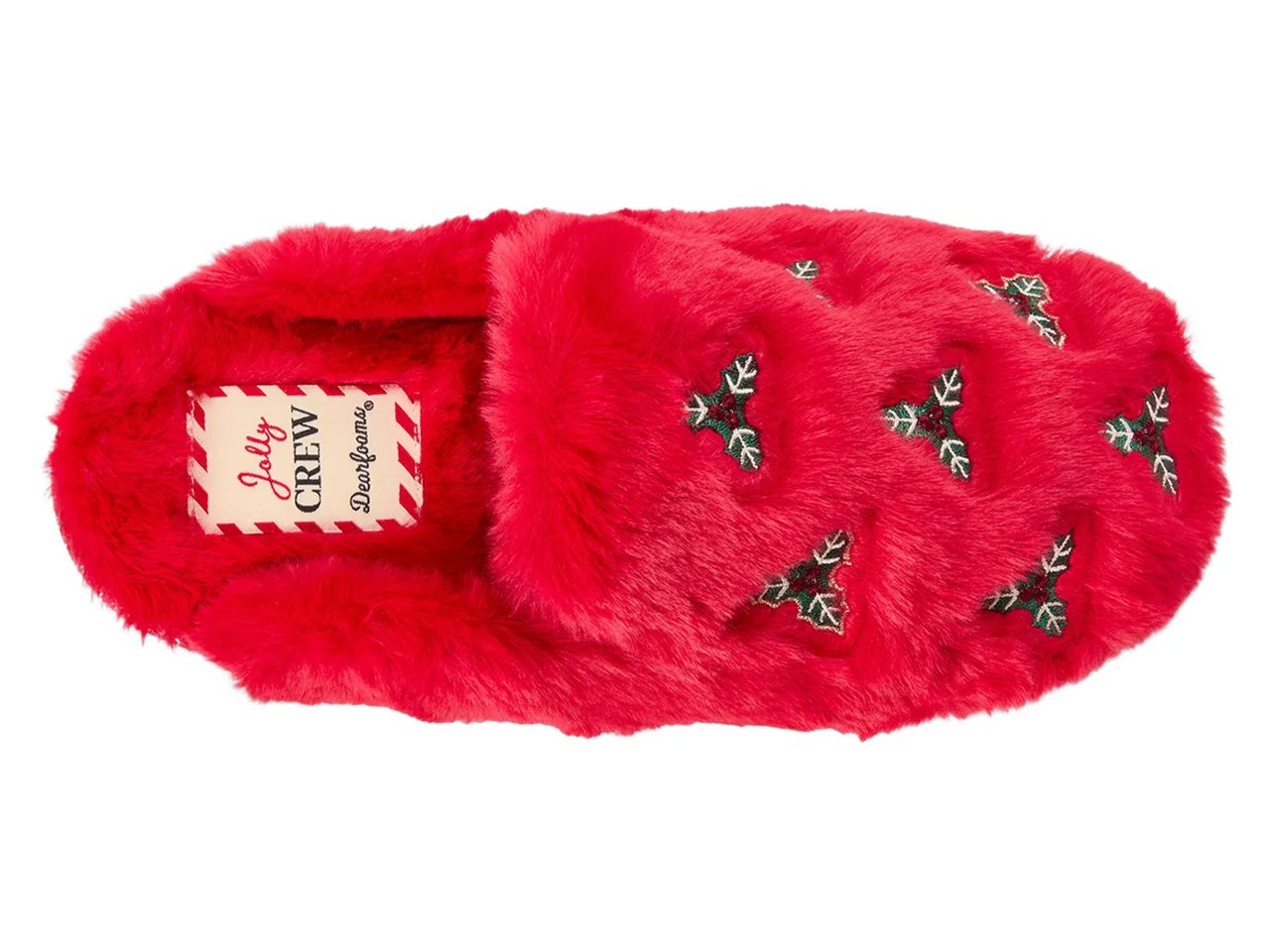 Holiday Fur Scuff Slipper - Women's