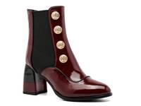 Rhea Bootie Wine Red Patent view