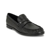 Maybell Penny Loafer Black Leather view