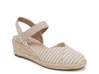 Pilar Espadrille Wedge Sandal Natural Beige view