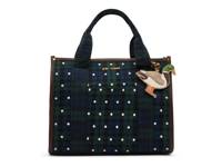 Cleo Satchel Green/Blue view