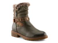 Valea Moto Bootie Olive Green view