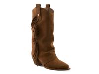 Fringegal Western Boot Tan view