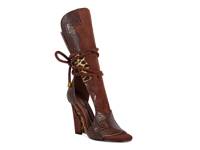 Desire Wedge Sandal Dark Brown view