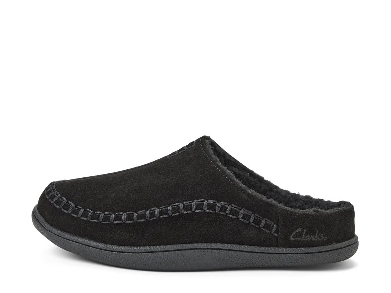 Suede Stitch Clog Slipper - Men's