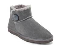 Suede Bootie Slipper - Women's Grey view