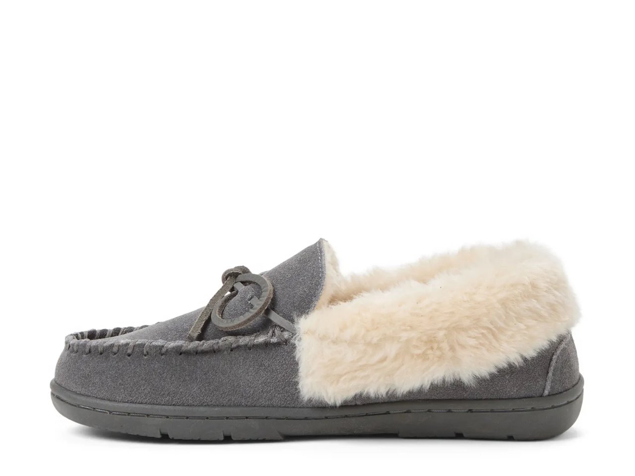Suede Moccasin Slipper - Women's