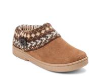 Fair Isle Sweater Clog Slipper - Women's Cognac view