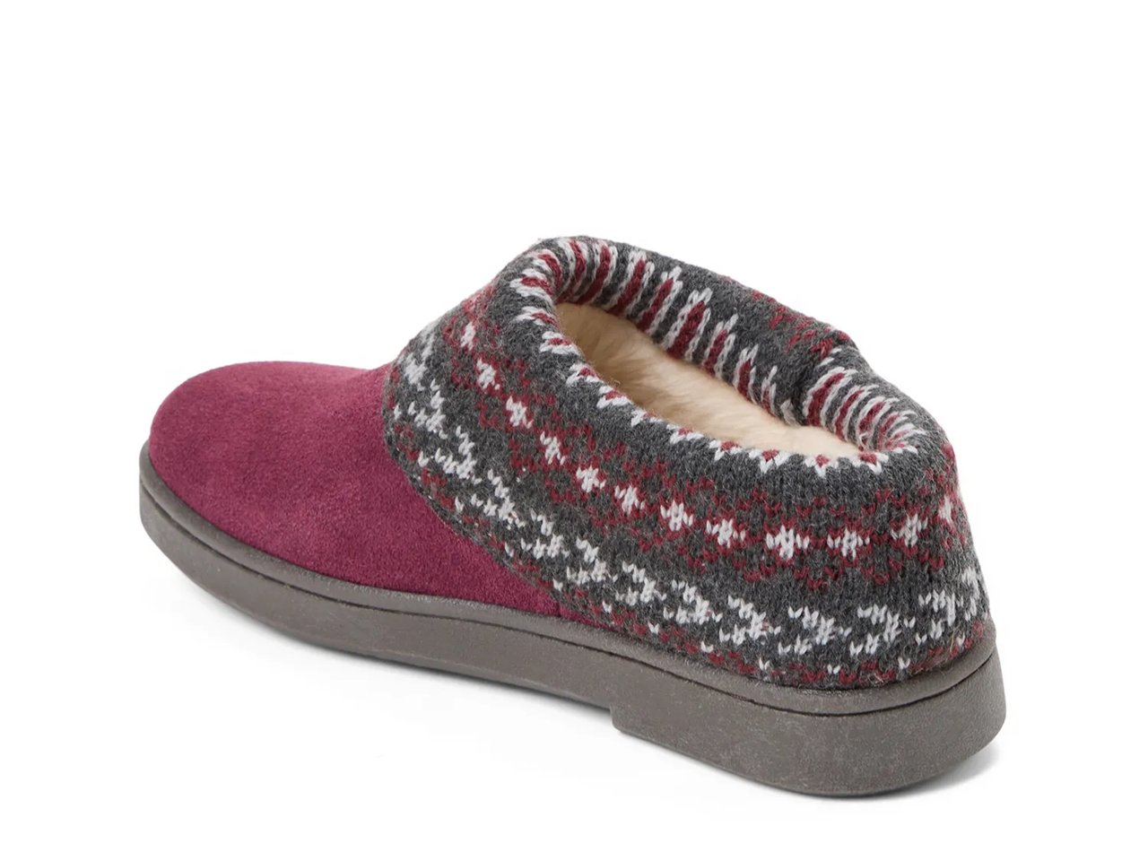 Fair Isle Sweater Clog Slipper - Women's