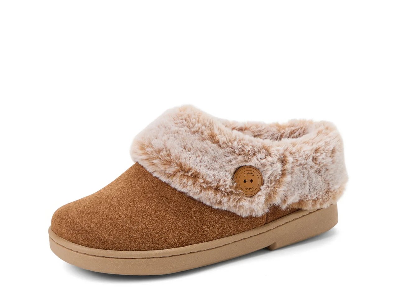 Suede Clog Slipper - Women's