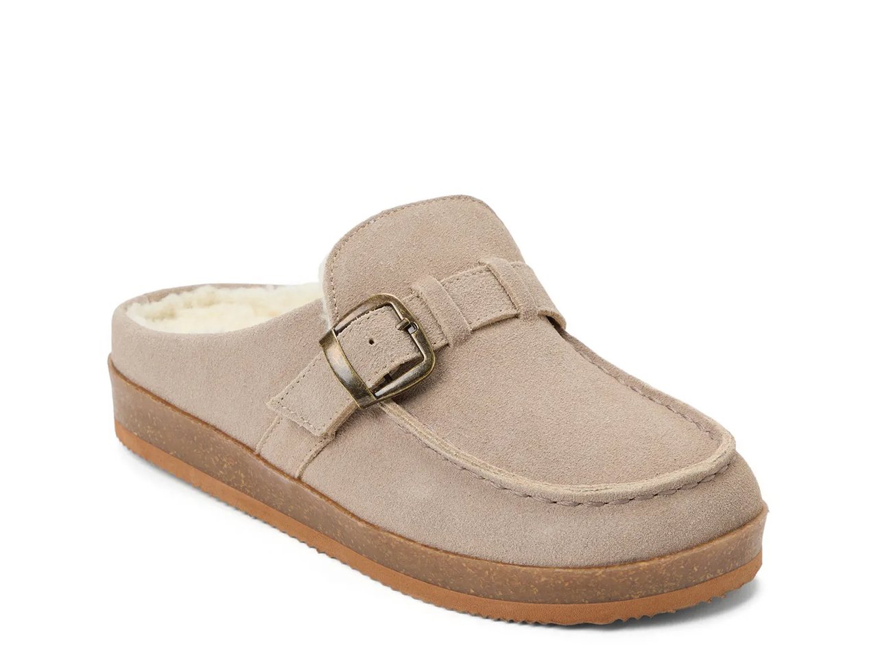 Suede Clog Slipper - Women's