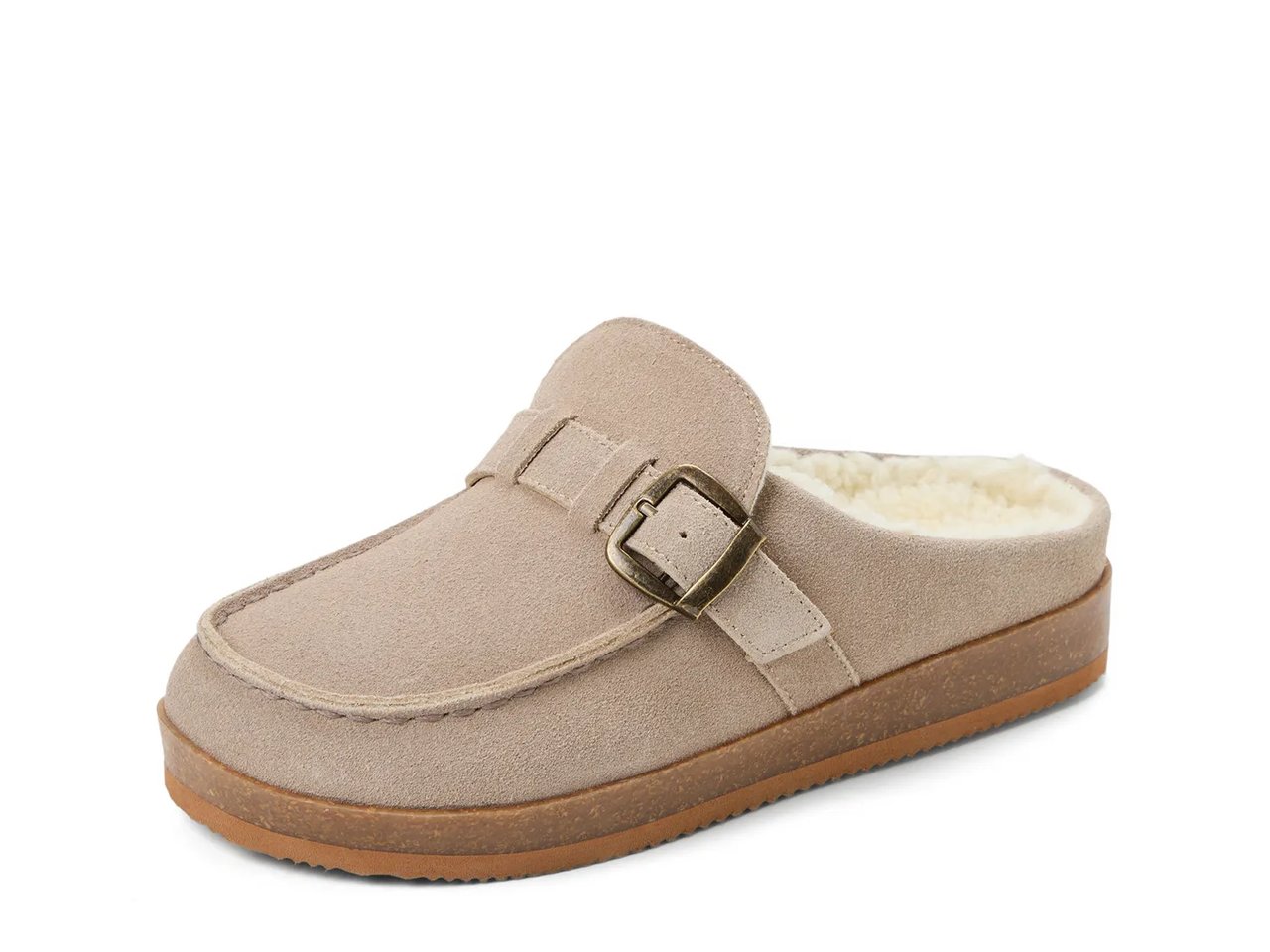 Suede Clog Slipper - Women's