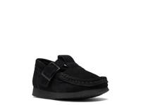 Wallabee Boot - Kids' Black Suede view