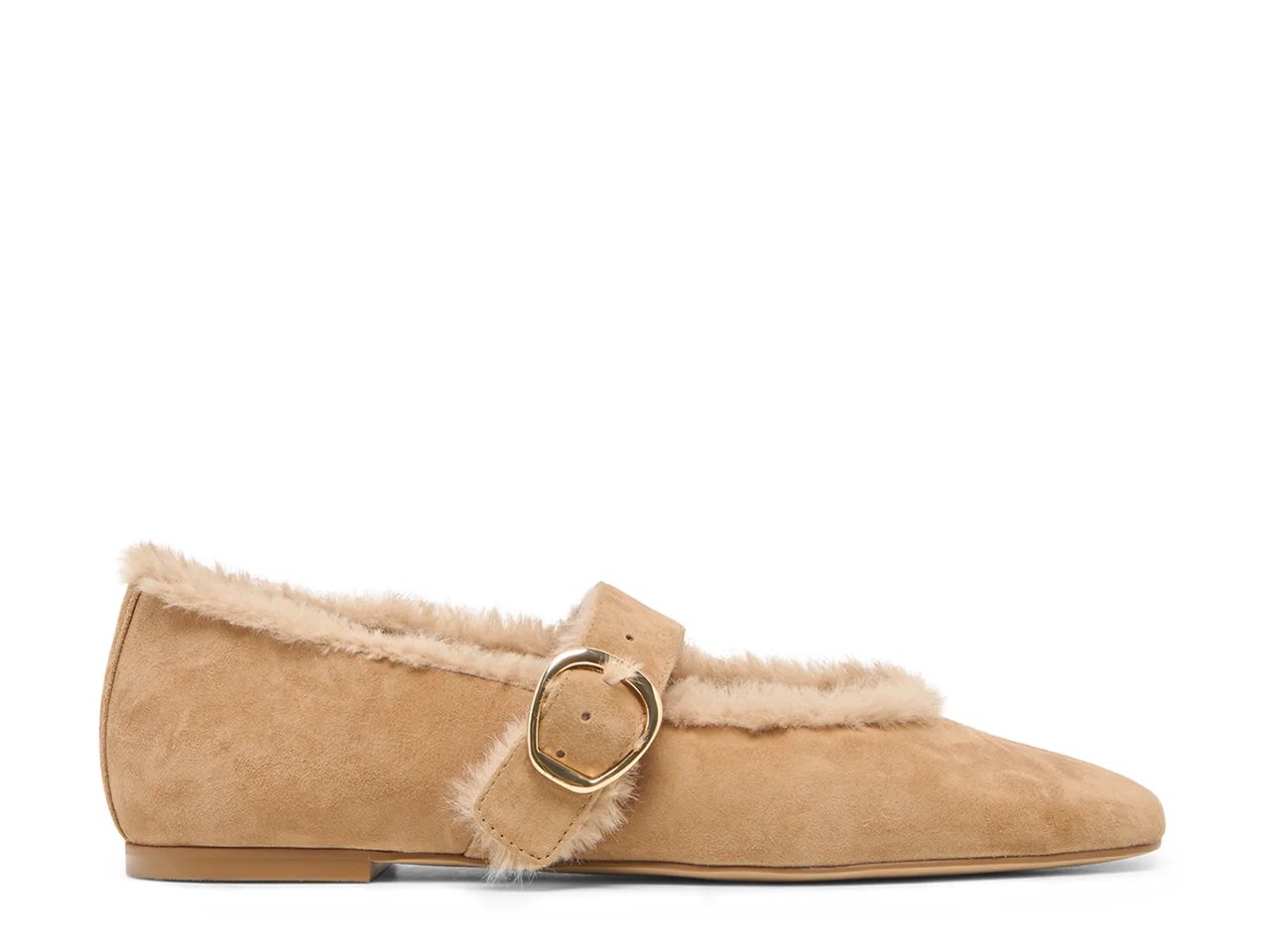 Mella Plush Mary Jane Flat