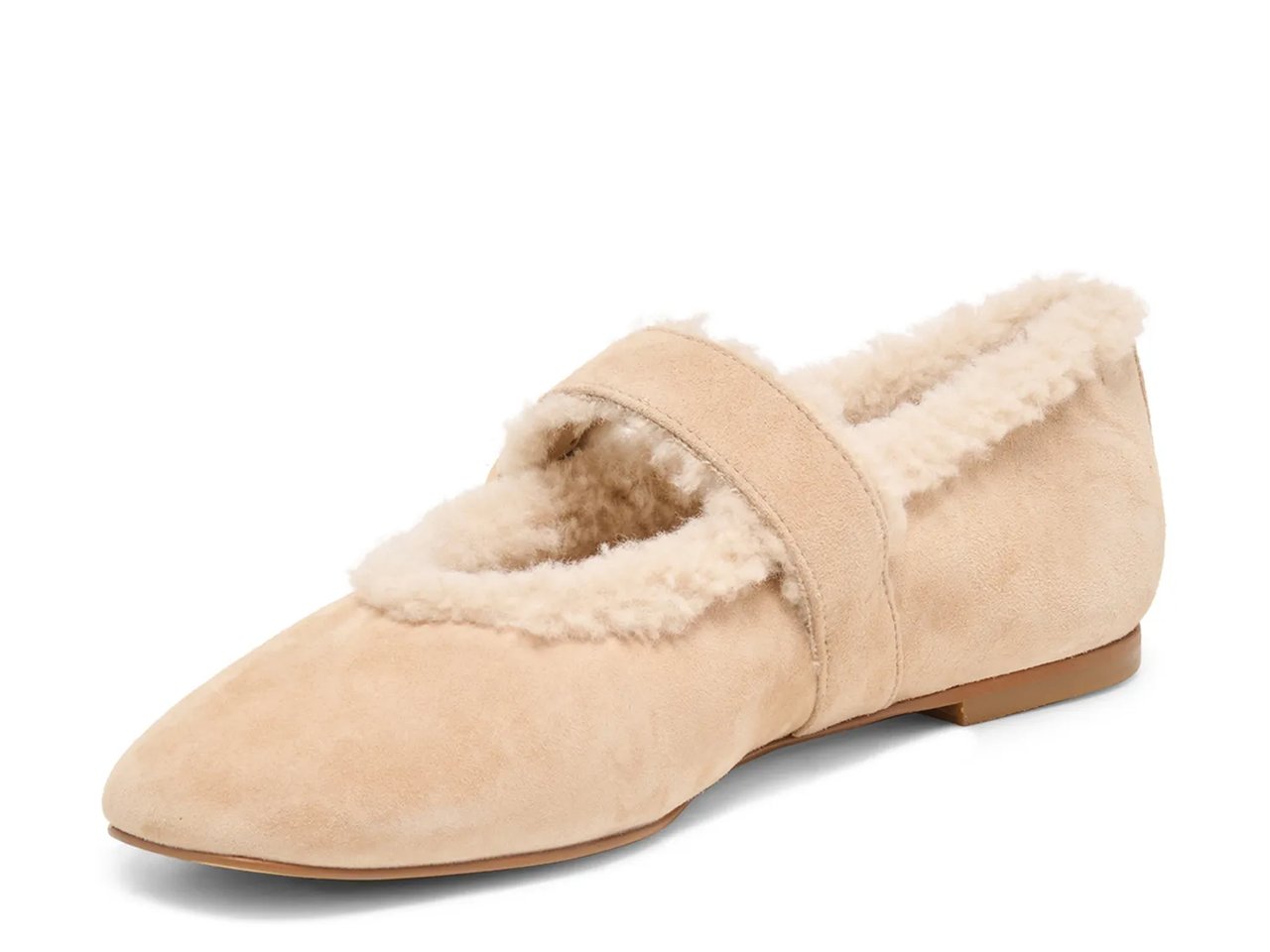 Mella Plush Mary Jane Flat